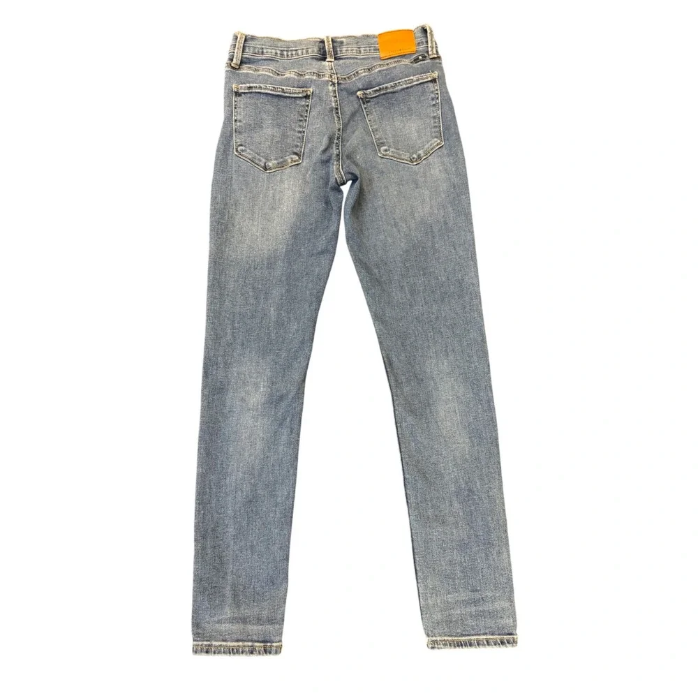 Lucky Brand Brooke Legging Medium‎ Wash Distressed Skinny Jeans Womens 6/28